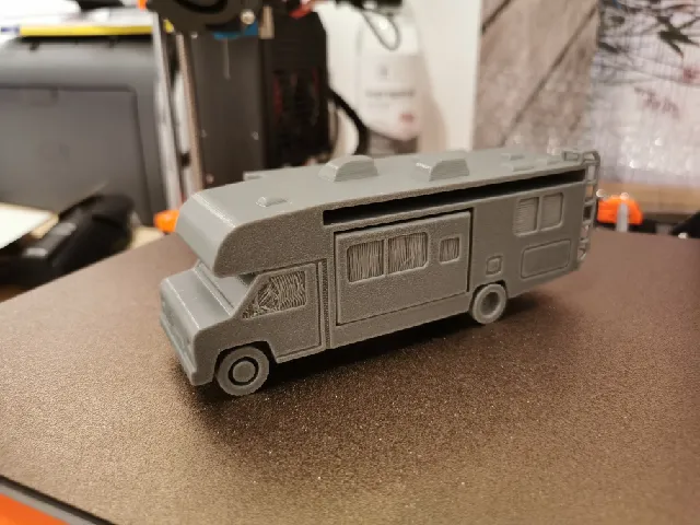 Make of Print-In-Place Motorhome RV by fraggy | Download free STL model ...