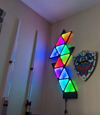 GeoLeaf - 3D Print your own Nanoleaf project - Alexa, Hue and App