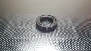Print-in-place fidget ring