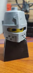Lego Compatible (89520.dat) Minifig Helmet Castle Closed with Eye Slit