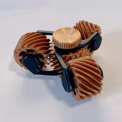 Gear fidget spinner