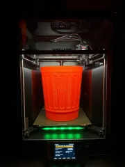 Vase Mode Trash Can