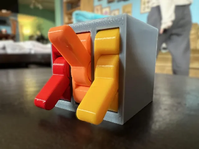 switch box press fit by ertab | Download free STL model | Printables.com