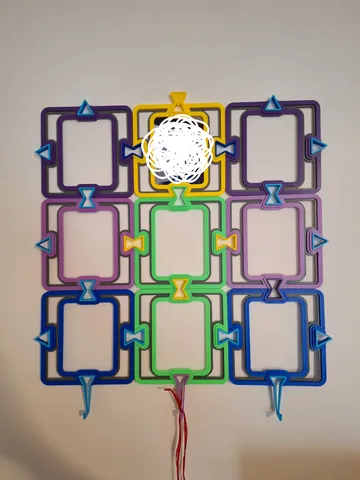Interlocking Modular Picture Frame by MajerDave | Download free STL ...