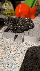 Self-Draining Sponge Holder | Wave Drip Tray