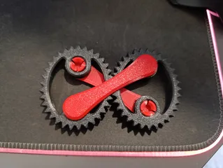 Elliptical Gear with no center pivot