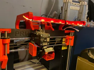 MMU Friendly Prusa I3 MK3 MK3S LED Strip