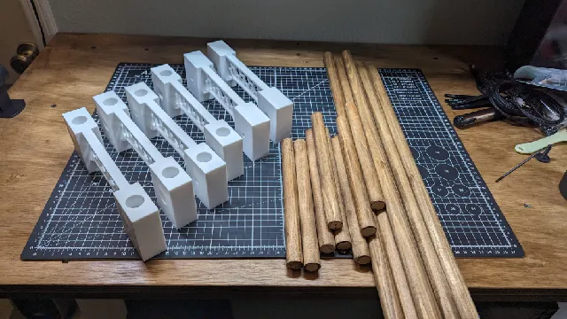 Make of Modular Spool Rack by Matthew Bogner | Download free STL model ...