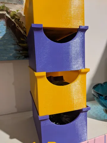 Stackable Storage Box by Blaze3D | Download free STL model | Printables.com