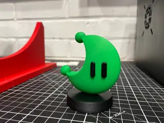 Power Moon Amiibo (Super Mario Odyssey) by gingersteve, Download free STL  model
