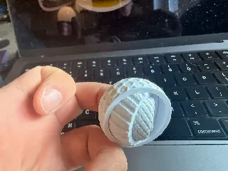 Tactile Fidget Rings (spinning fun toy)