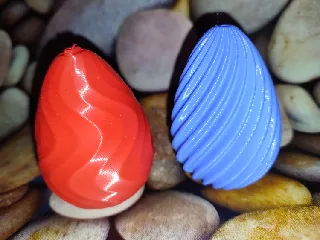 Decorative Easter Eggs (Vase-Mode Compatible)