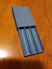 Sliding Sewing Needle Box with Lock and End Stop