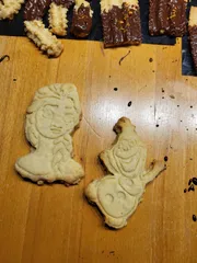 Frozen cookie cutters
