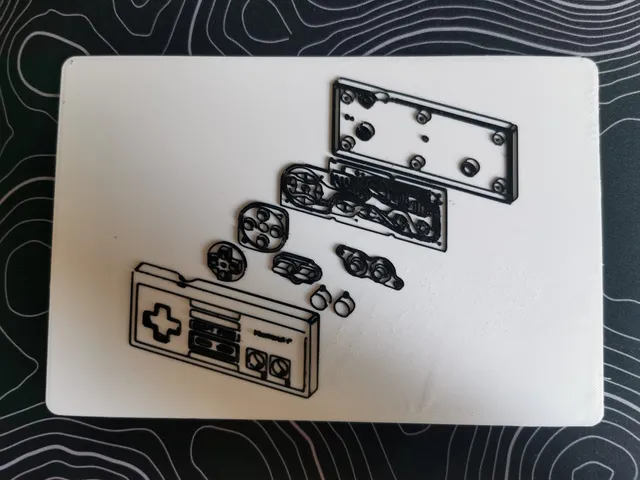 NES Controller Exploded View Patent Art by Ken Mills | Download free ...