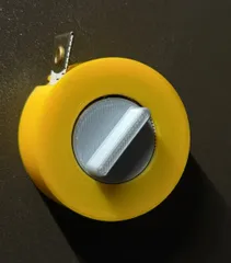 Parametric measure tape holder
