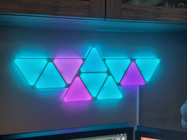 GeoLeaf - 3D Print your own Nanoleaf project - Alexa, Hue and App