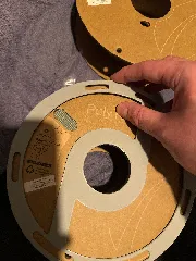 Polymaker / PolyTerra / Overture Cardboard Spool Adapter