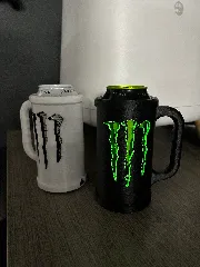 Monster Energy can cup double sided remix