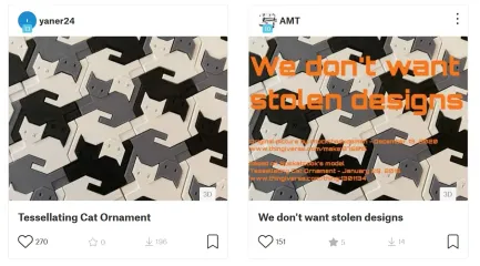 We don't want stolen designs by AMT