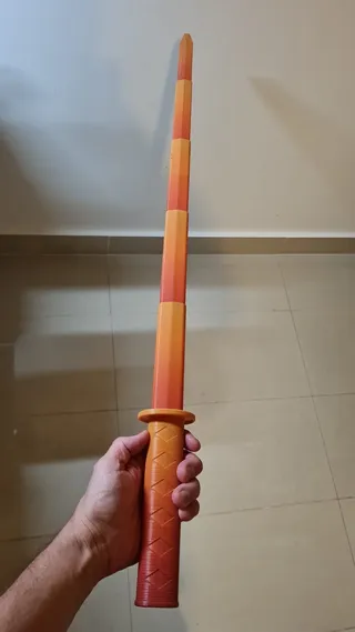 Collapsing Katana (Print in Place) by 3D Printing World
