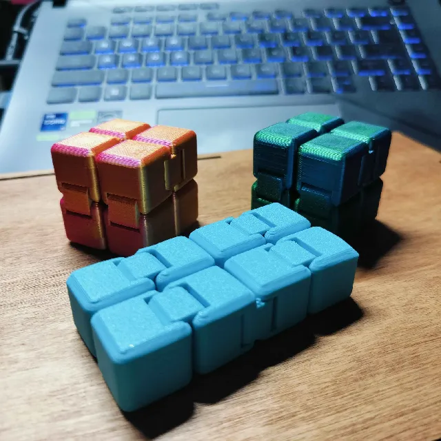 Make of Yet Another Fidget Infinity Cube v2 by theLogicGeek | Download ...