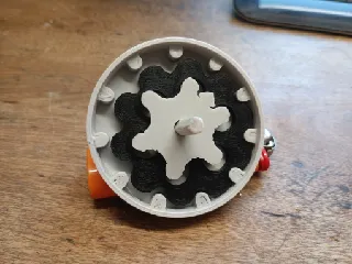 Cycloidal drive for demonstrations