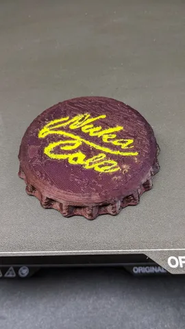 Fallout Nuka Cola Bottle Cap by Peter Farell | Download free STL model ...