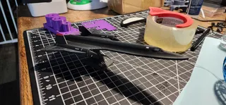 Detailed SR-71 Blackbird Magnet