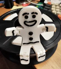 Easy Filament Swap Gingerbread Cookie