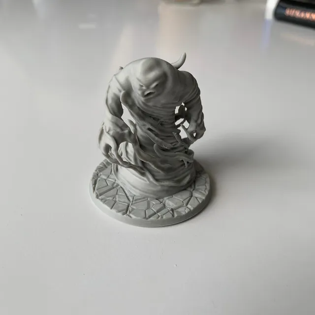 Make of Air Elemental - D&D Miniature (Supportless/FDM Friendly) by ...