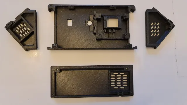 Make of Modular control panel for 3D printer by Bymimi | Download free ...