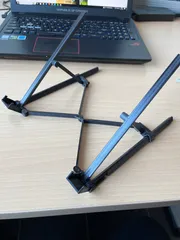 Print-In-Place Folding Laptop Stand