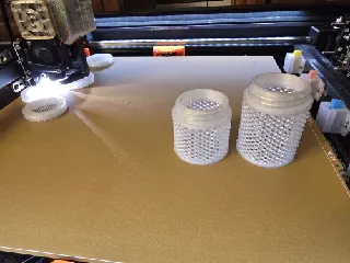FAST Print In-Spool Desiccant (Silica Gel) Container with Hygrometer