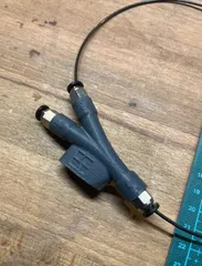 Bambu Lab Y-Splitter with PC4-M10 pneumatic connector and magnets