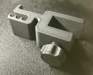 Desk Mount Headphone Holder FOR THIN DESKS (< 25 mm) - non-flipped cable management