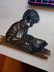 Wall art for library 7