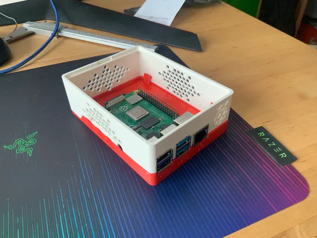 RaspBerry Pi 4 case by JayCee09 | Download free STL model | Printables.com