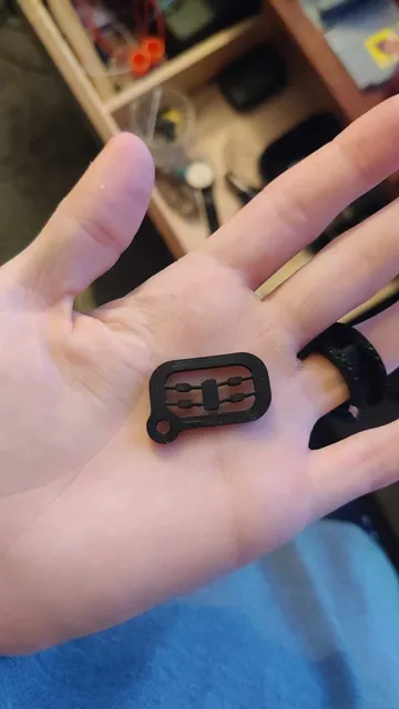 Make of Keychain Fidget Toy (Compliant Mechanism) by Austin Wolt ...