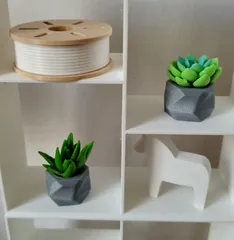 Blocky Planter #3 Flower Pot Collection