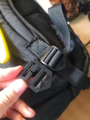 Ladderlock backpack buckle (Leiterschnalle)