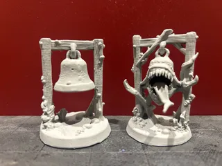 Mimic Bell/Harmless Bell TTRPG DnD monster