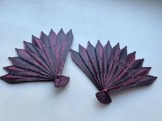 Watch Your Eyes - a folding fan