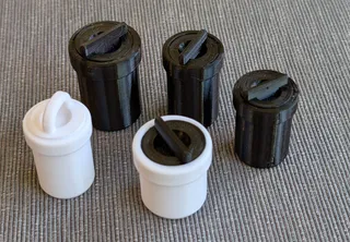 Simple Little Keychain Pill Canister