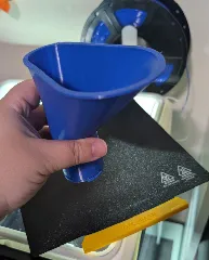 VW twist lock oil funnel