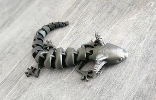 Articulated Axolotl - V2.7 (New PrusaSlicer fixes)