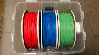Cardboard Spool Ring for Bambu Lab AMS (parametric)