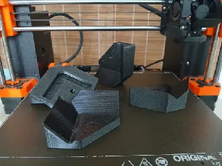 Prusa Core One Feet v2 - Prusa rubber feet reuse