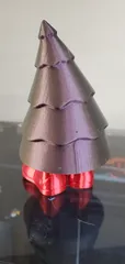 Cute Christmas tree with shoes
