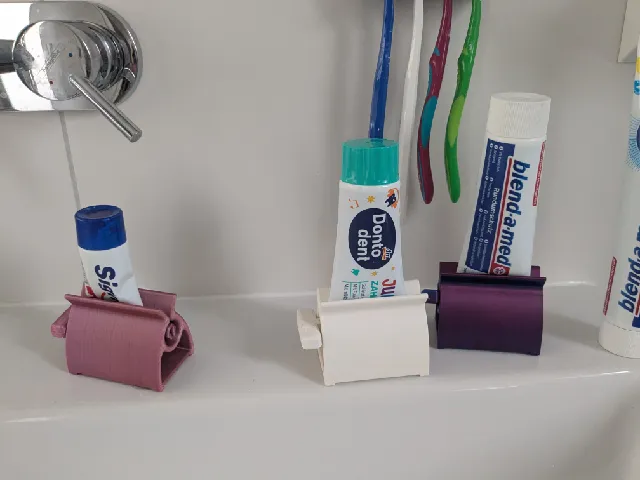 Make of Stand for toothpaste V2 by Heimwerkerdad | Download free STL ...